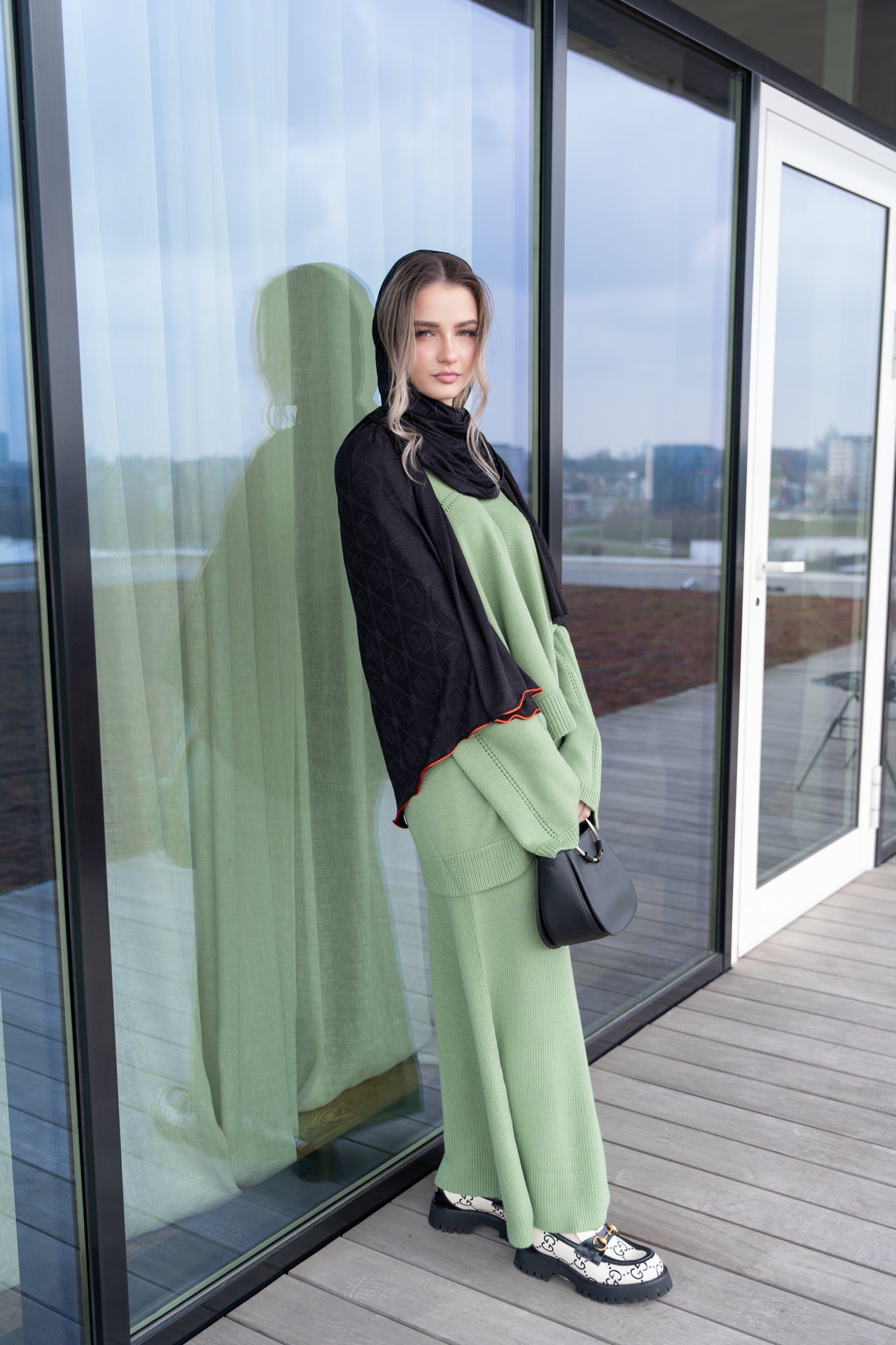 Green Andrea skirt