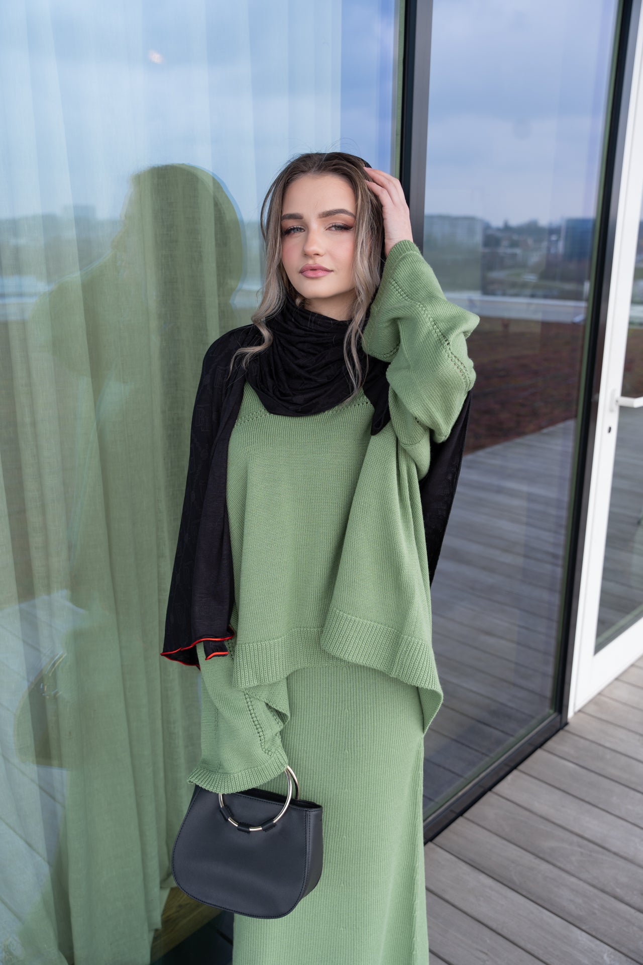 Green Andrea skirt