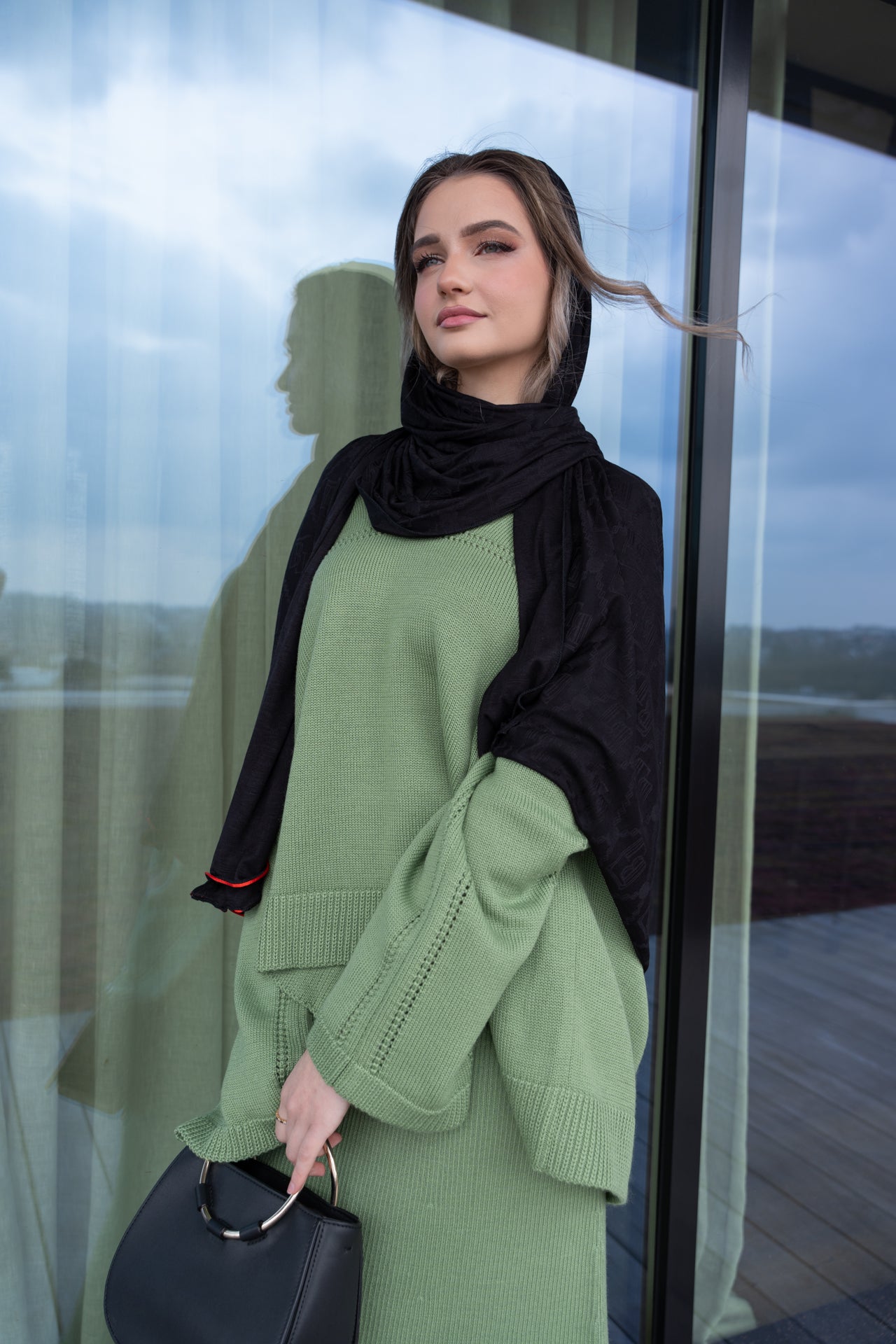 Andrea green jumper