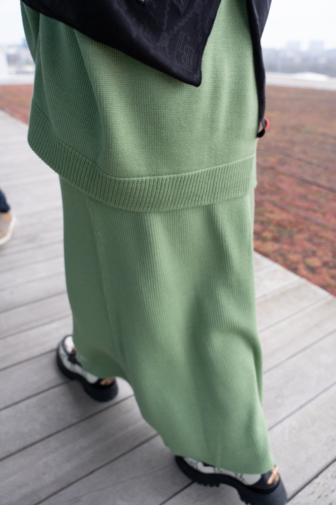 Green Andrea skirt