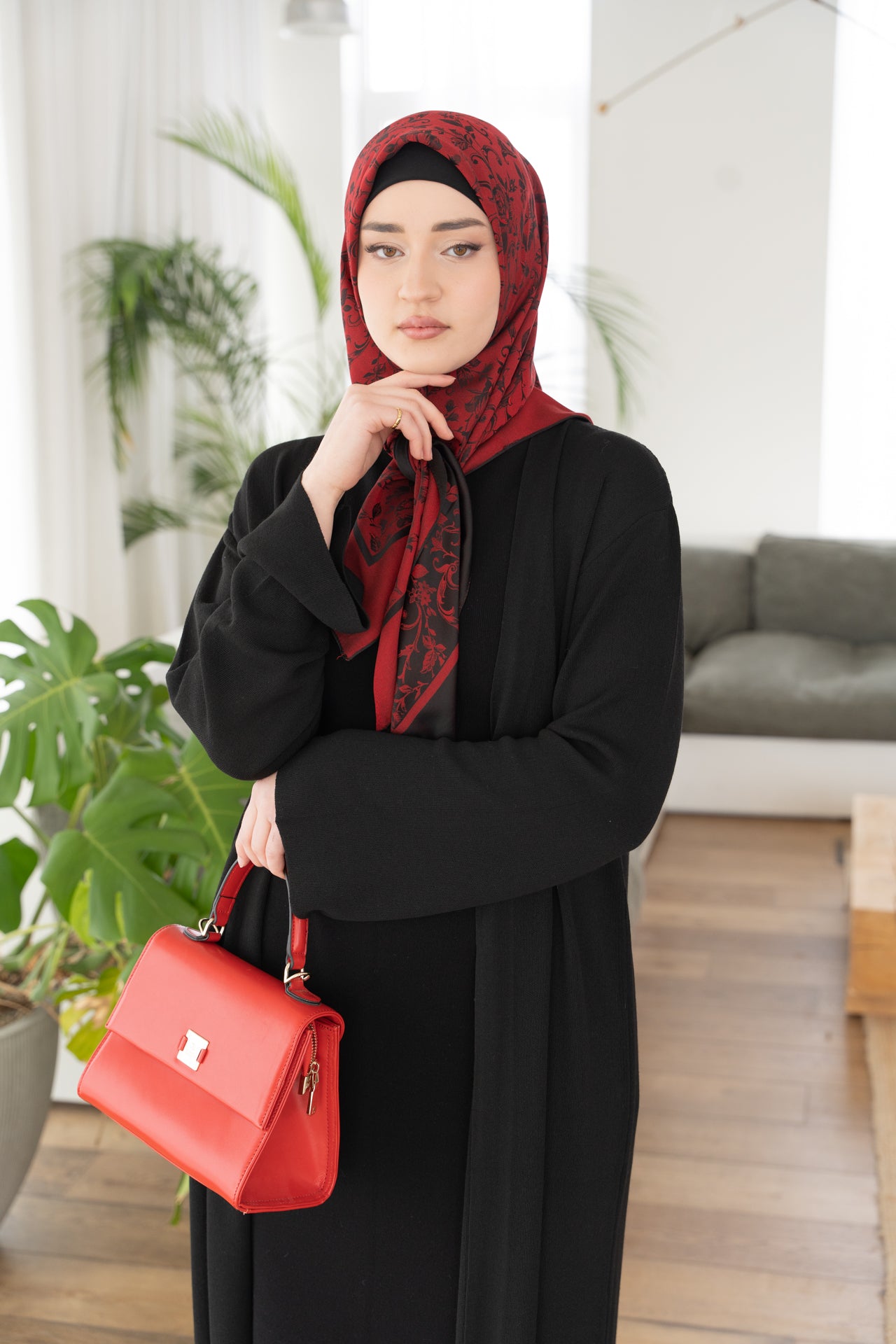 Bagira long black cardigan