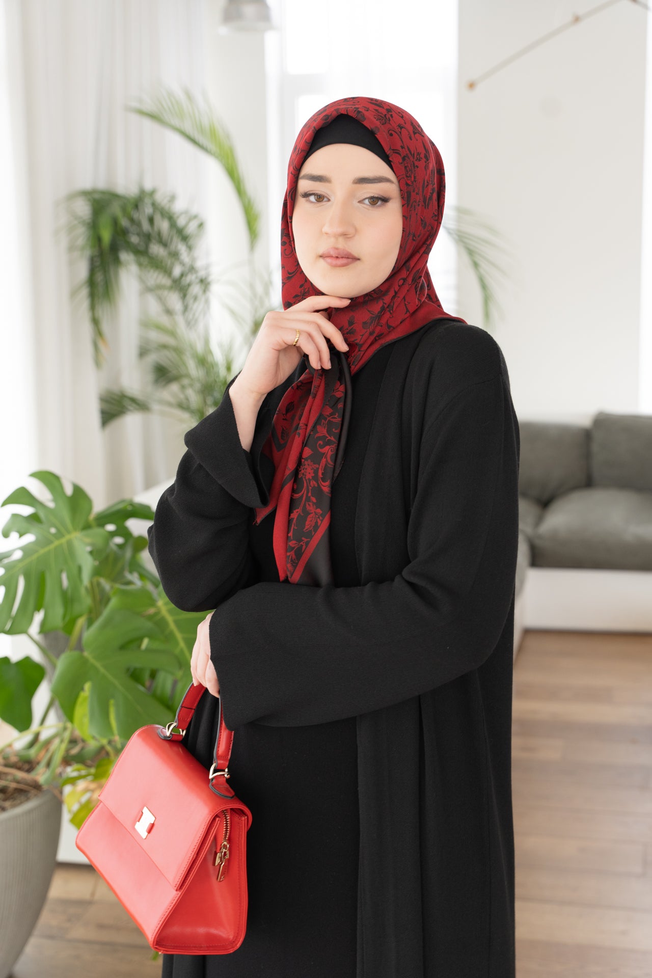 Bagira long black cardigan